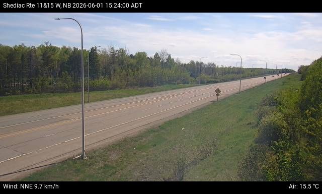 Web Cam image of Shediac (NB Highway 11)