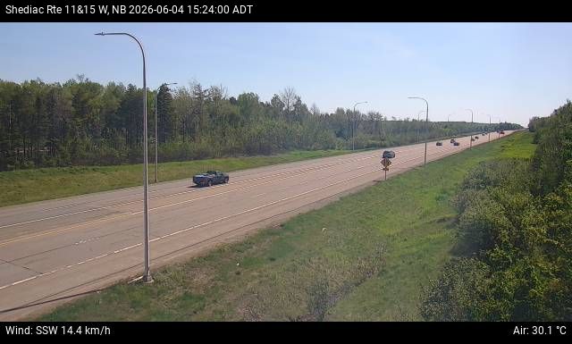 Web Cam image of Shediac (NB Highway 11)