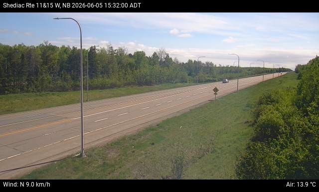 Web Cam image of Shediac (NB Highway 11)