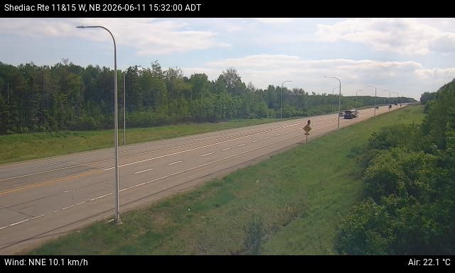Web Cam image of Shediac (NB Highway 11)