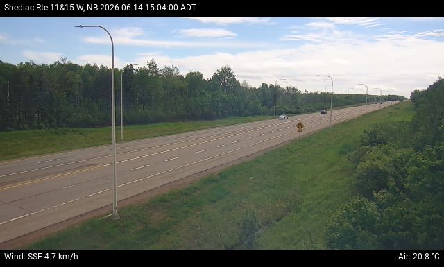 Web Cam image of Shediac (NB Highway 11)