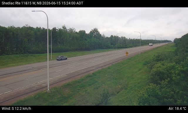Web Cam image of Shediac (NB Highway 11)