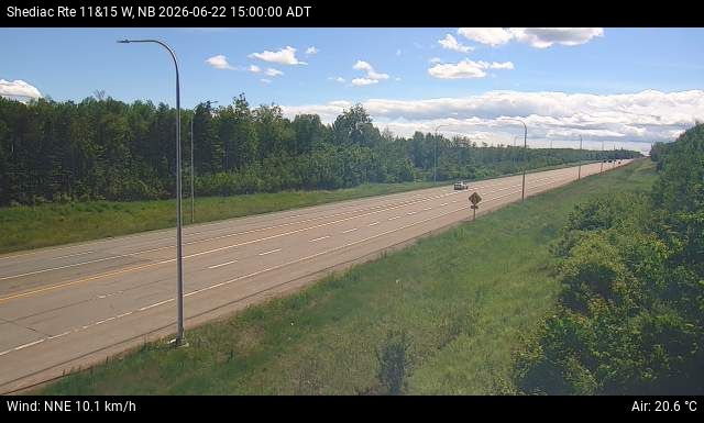 Web Cam image of Shediac (NB Highway 11)