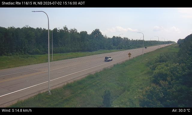 Web Cam image of Shediac (NB Highway 11)