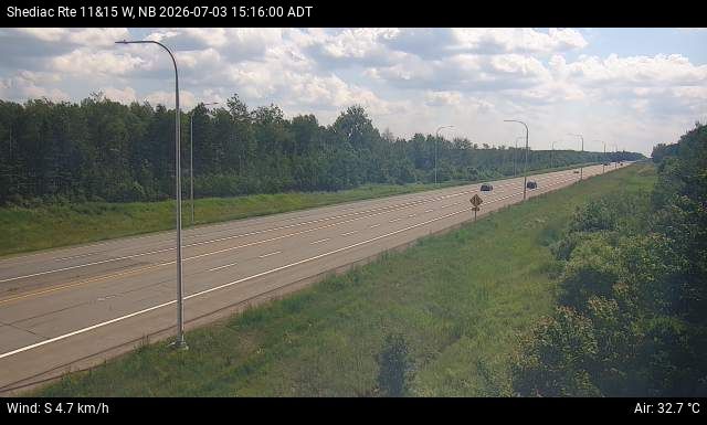 Web Cam image of Shediac (NB Highway 11)