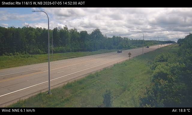 Web Cam image of Shediac (NB Highway 11)
