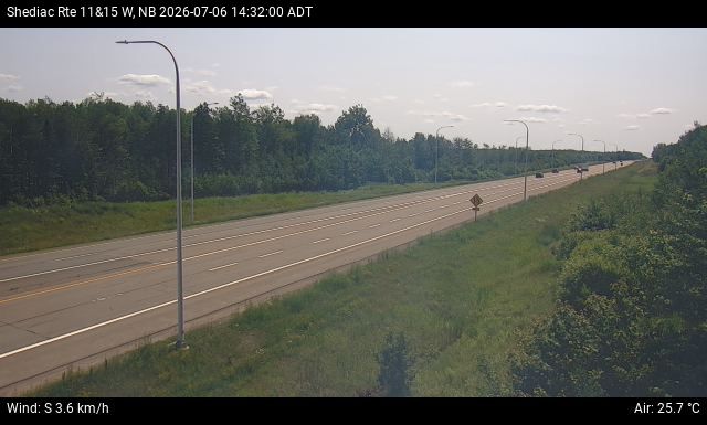 Web Cam image of Shediac (NB Highway 11)