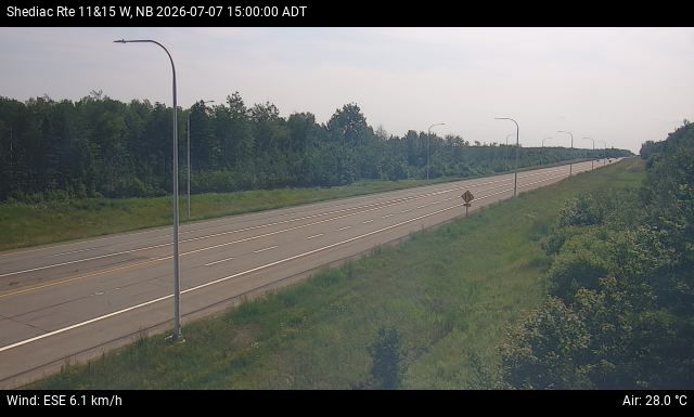 Web Cam image of Shediac (NB Highway 11)