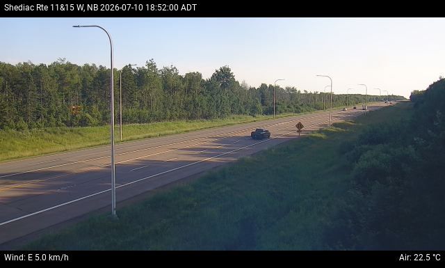 Web Cam image of Shediac (NB Highway 11)