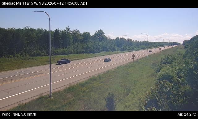 Web Cam image of Shediac (NB Highway 11)