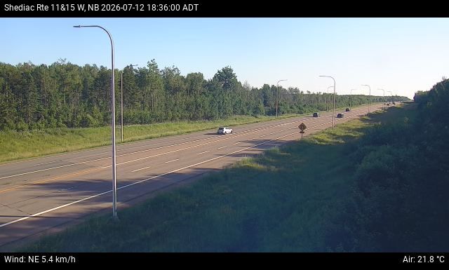 Web Cam image of Shediac (NB Highway 11)