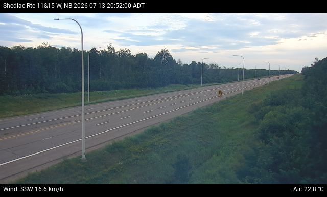 Web Cam image of Shediac (NB Highway 11)