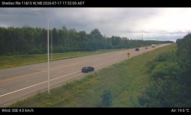 Web Cam image of Shediac (NB Highway 11)