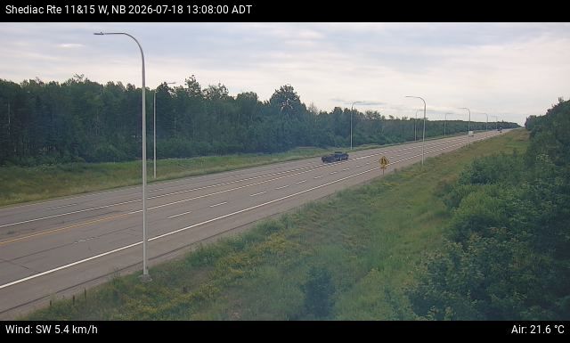 Web Cam image of Shediac (NB Highway 11)