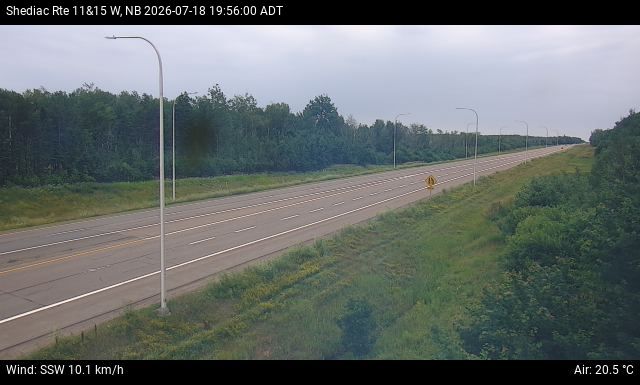 Web Cam image of Shediac (NB Highway 11)
