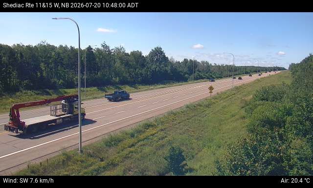 Web Cam image of Shediac (NB Highway 11)