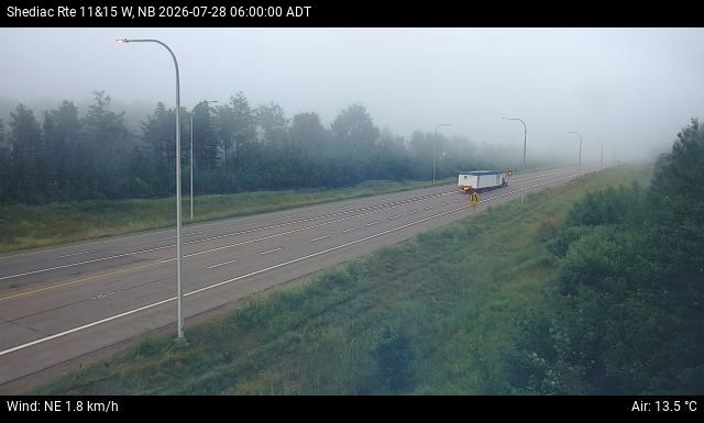Web Cam image of Shediac (NB Highway 11)