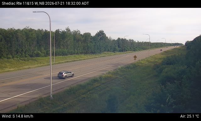 Web Cam image of Shediac (NB Highway 11)