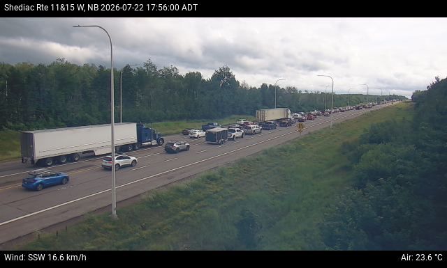 Web Cam image of Shediac (NB Highway 11)
