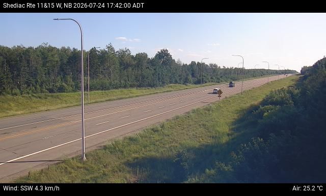 Web Cam image of Shediac (NB Highway 11)