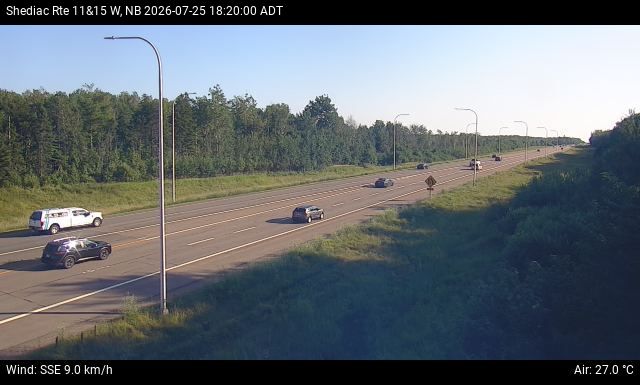 Web Cam image of Shediac (NB Highway 11)
