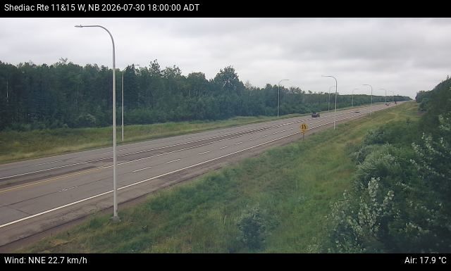 Web Cam image of Shediac (NB Highway 11)