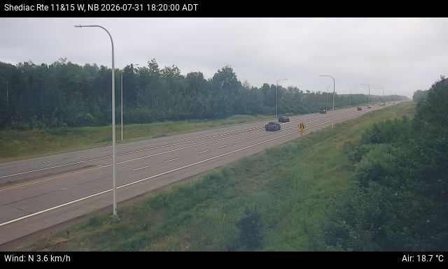 Web Cam image of Shediac (NB Highway 11)