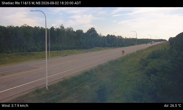Web Cam image of Shediac (NB Highway 11)
