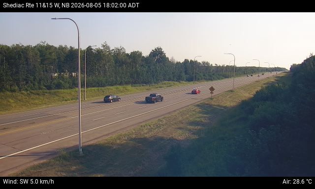 Web Cam image of Shediac (NB Highway 11)