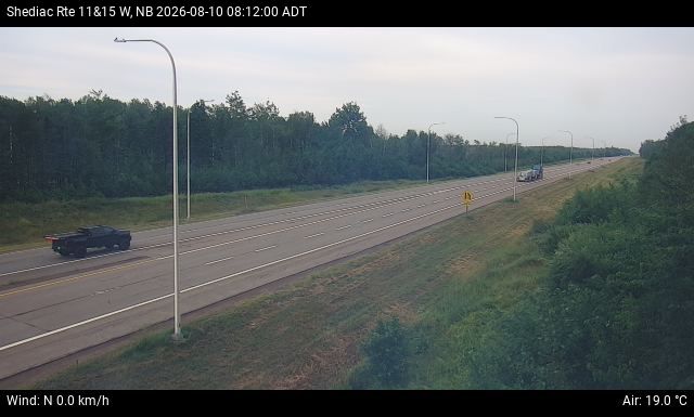 Web Cam image of Shediac (NB Highway 11)