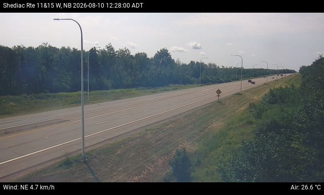 Web Cam image of Shediac (NB Highway 11)
