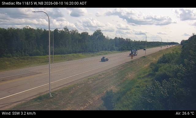 Web Cam image of Shediac (NB Highway 11)