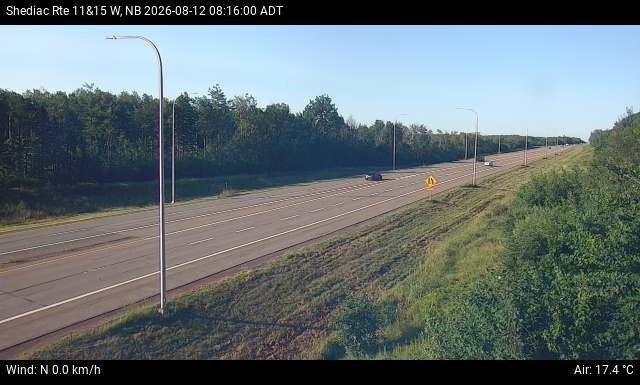 Web Cam image of Shediac (NB Highway 11)