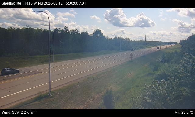 Web Cam image of Shediac (NB Highway 11)