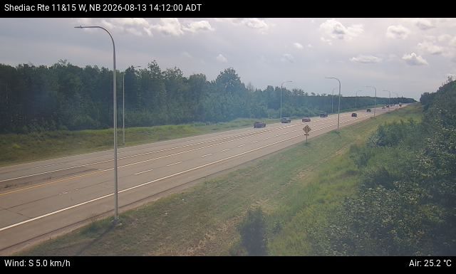 Web Cam image of Shediac (NB Highway 11)