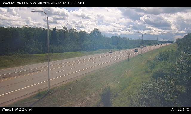 Web Cam image of Shediac (NB Highway 11)