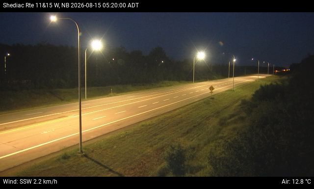 Web Cam image of Shediac (NB Highway 11)