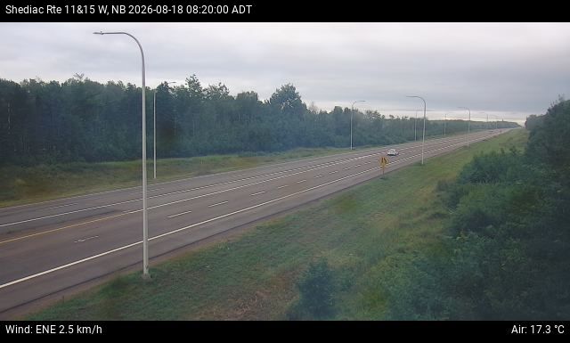 Web Cam image of Shediac (NB Highway 11)