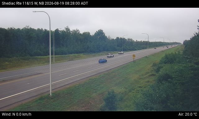 Web Cam image of Shediac (NB Highway 11)