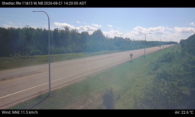 Web Cam image of Shediac (NB Highway 11)