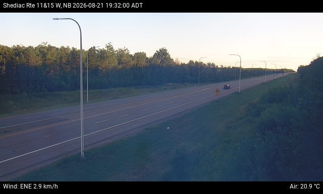 Web Cam image of Shediac (NB Highway 11)