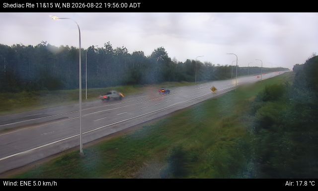 Web Cam image of Shediac (NB Highway 11)