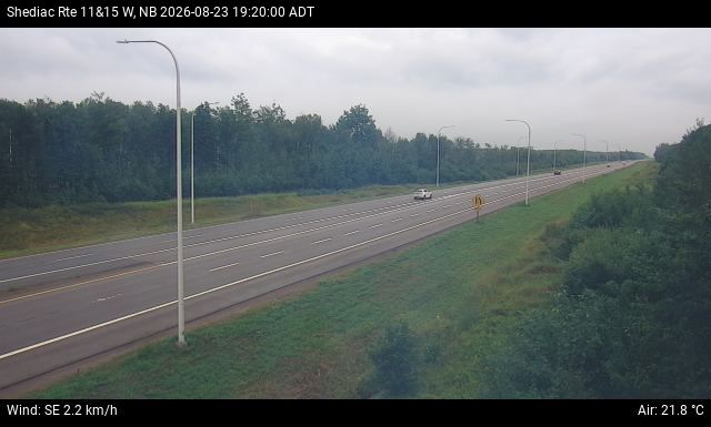 Web Cam image of Shediac (NB Highway 11)