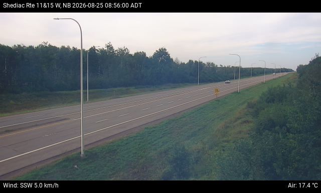 Web Cam image of Shediac (NB Highway 11)
