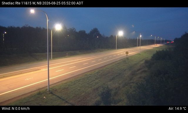 Web Cam image of Shediac (NB Highway 11)