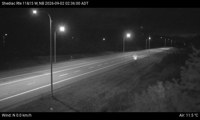 Web Cam image of Shediac (NB Highway 11)