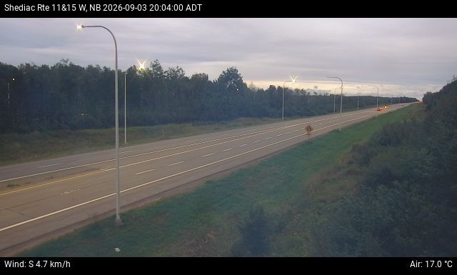 Web Cam image of Shediac (NB Highway 11)