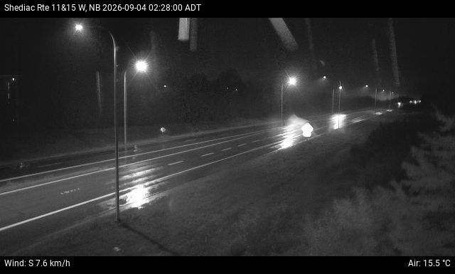 Web Cam image of Shediac (NB Highway 11)