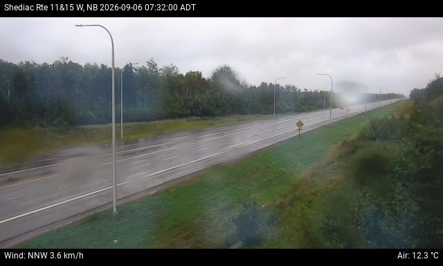 Web Cam image of Shediac (NB Highway 11)