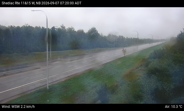 Web Cam image of Shediac (NB Highway 11)